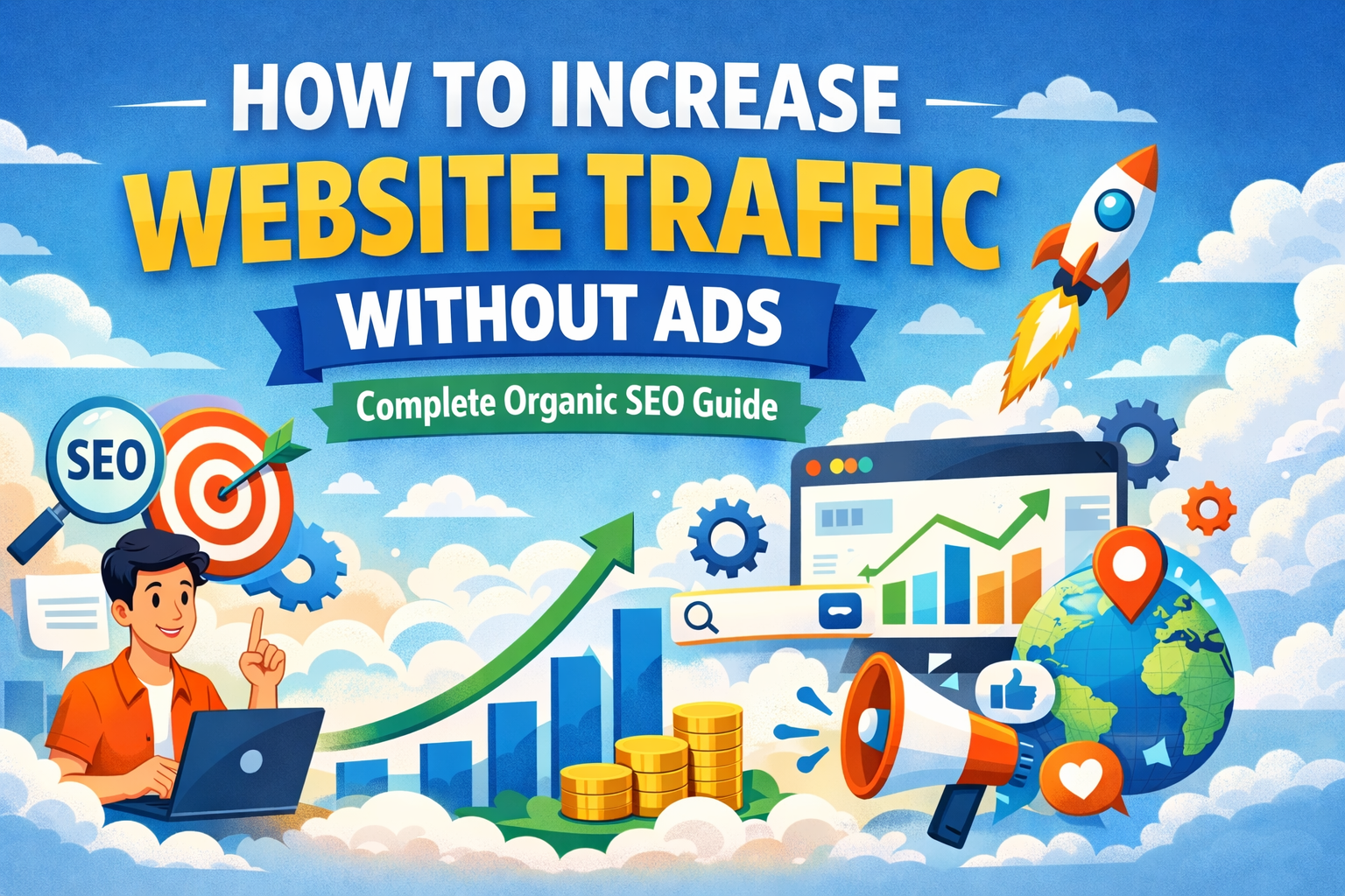 How to Increase Website Traffic Without Ads?